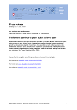 Settlements continue to grow, but at a slower pace