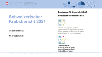 Medienkonferenz - Präsentation 2021