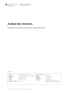 Analyse des révisons
