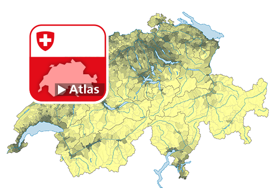Part des surfaces non naturelles* dans la superficie totale, en 2013/18