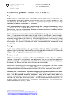 Fact sheet basi giuridiche – Standard salari CH (ELM) V5.0