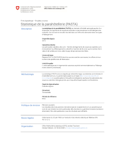 Statistique de la parahôtellerie
