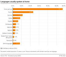 Languages usually spoken at home