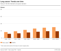 Lung cancer: Trends over time