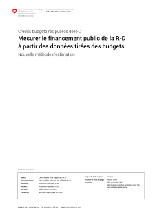 Crédits budgétaires publics de R-D