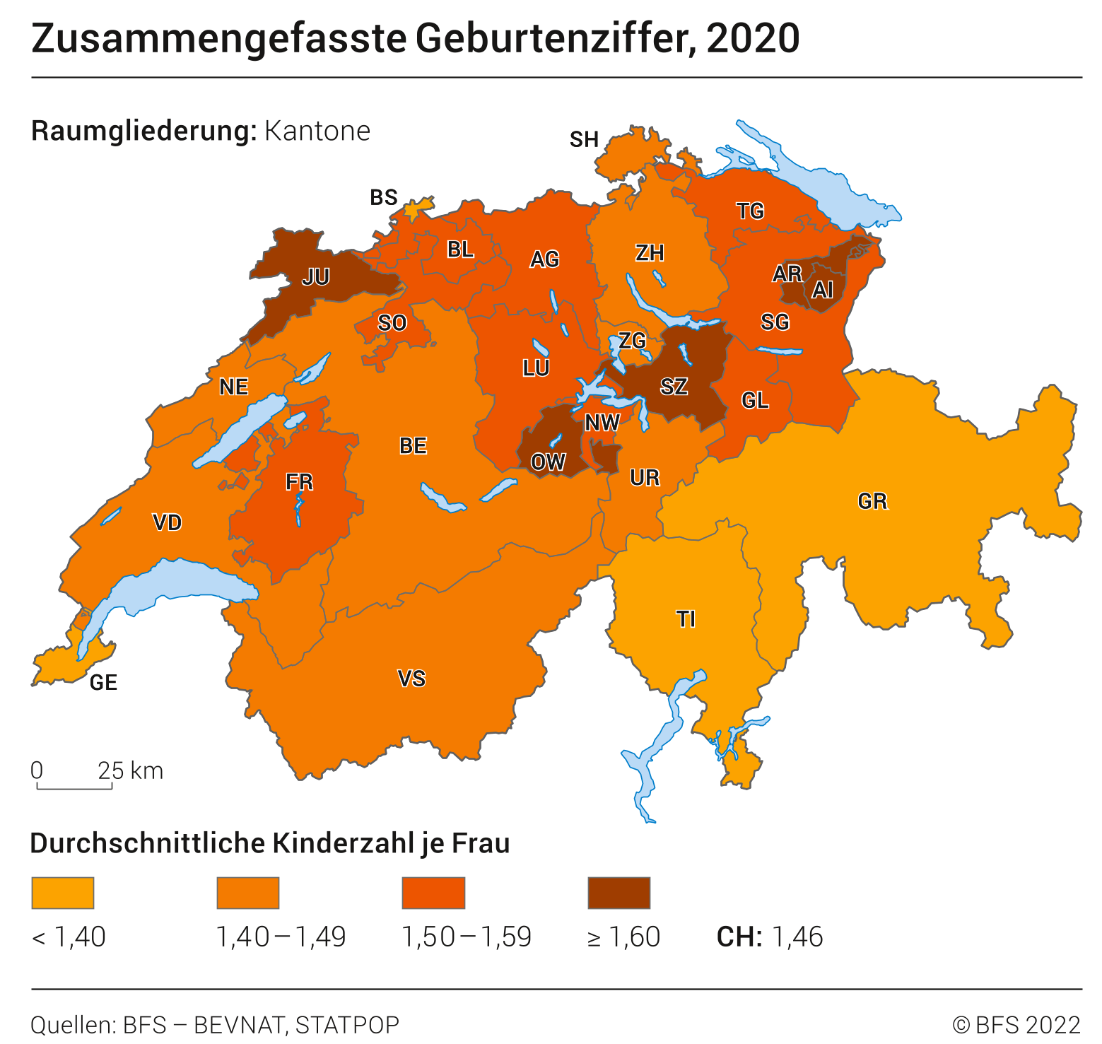 Zusammengefasste Geburtenziffer