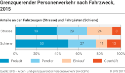 Grenzquerender Personenverkehr nach Fahrzweck
