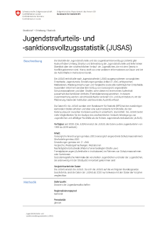 Jugendstrafurteils- und -sanktionsvollzugsstatistik