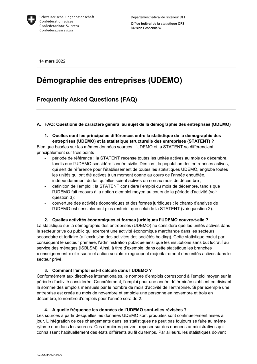 FAQ UDEMO