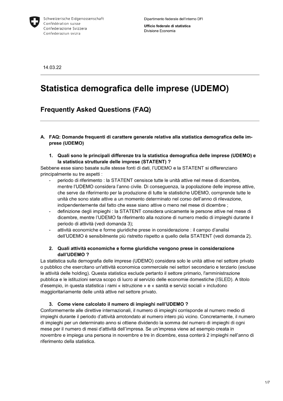 FAQ UDEMO