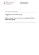 Règlement de traitement - Données des fournisseurs de prestations selon l'art. 59a LAMal
