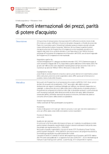 Raffronti internazionali dei prezzi, parità di potere d'acquisto