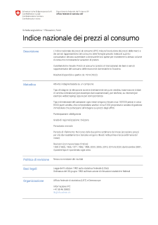 Indice nazionale dei prezzi al consumo