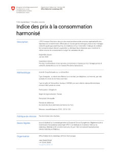 Indice des prix à la consommation harmonisé