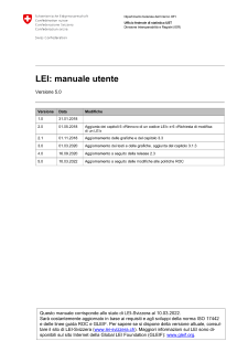 LEI: manuale utente