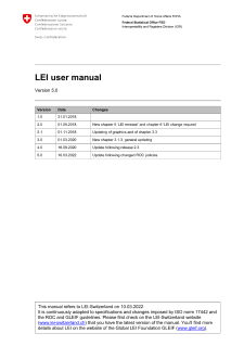 LEI user manual