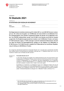 IV-Statistik 2021