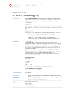 Gütertransporterhebung