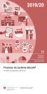 Finances du système éducatif. Années comptables 2019/20