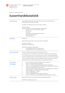 Aussenhandelsstatistik