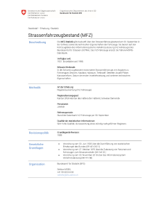 Strassenfahrzeugbestand (Motorfahrzeugbestand)