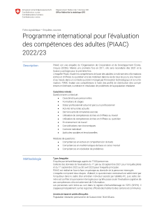 Programme international pour l'évaluation des compétences des adultes