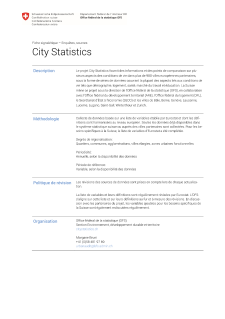 City Statistics