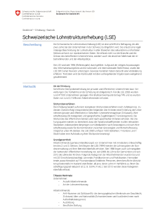 Schweizerische Lohnstrukturerhebung
