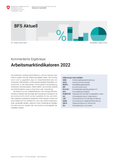 Arbeitsmarktindikatoren 2022 - Kommentierte Ergebnisse