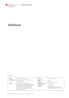 Indicateurs du marché du travail 2022 - Définitions