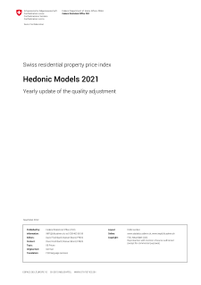 Hedonic models 2021