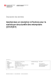 Statistique structurelle des entreprises (STATENT), établissements et emplois: Description des données