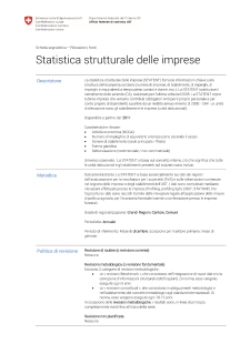 Statistica strutturale delle imprese