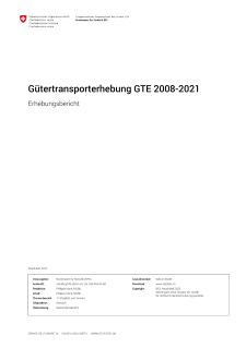 Erhebungsbericht GTE08-21
