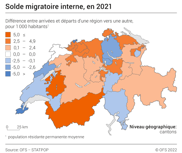 Solde migratoire interne