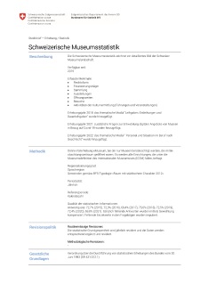 Schweizerische Museumsstatistik