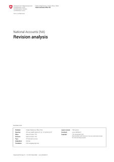 Revision analysis