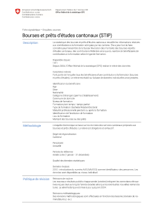 Bourses et prêts d'études cantonaux