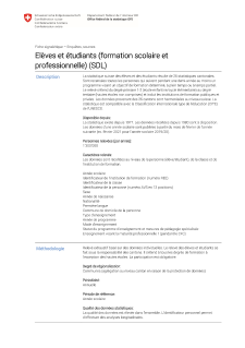 Elèves et étudiants (formation scolaire et professionnelle)