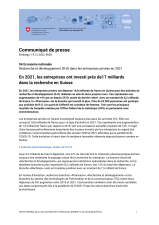 En 2021, les entreprises ont investi près de 17 milliards dans la recherche en Suisse