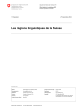 Les régions linguistiques de la Suisse