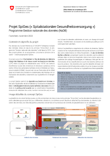 Projet SpiGes: Factsheet Novembre 2022