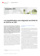 Les hospitalisations avec diagnostic de COVID-19  en 2020 et en 2021