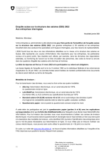 Lettre  multi-établissements