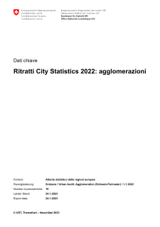 Ritratti delle agglomerazioni 2022