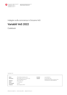 Questionario e Codebook 2022