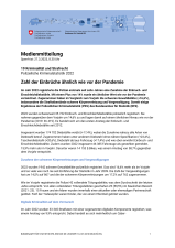 Zahl der Einbrüche ähnlich wie vor der Pandemie