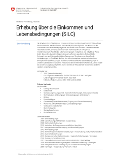 Erhebung über die Einkommen und Lebensbedingungen