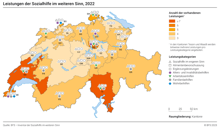 Leistungen der Sozialhilfe im weiteren Sinn