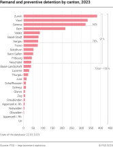 Remand and preventive detention by canton
